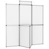 vidaXL Mur d'affichage pliable 8 panneaux et table 181x200 cm Blanc
