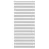 vidaXL Store z&egrave;bre gris clair largeur du tissu 100,9 cm polyester
