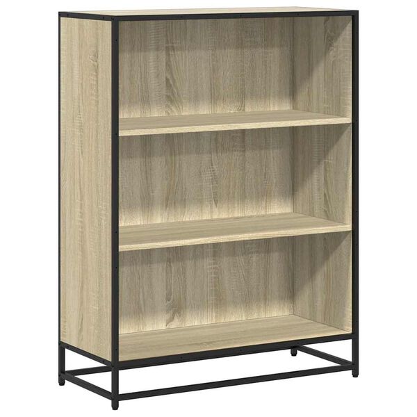 vidaXL Bibliothèque chêne sonoma 80,5x35x107,5 cm bois d'ingénierie