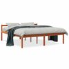 vidaXL Lit pour personne &acirc;g&eacute;e sans matelas 160x200 cm bois pin massif