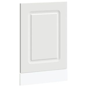 vidaXL Panneau de lave-vaisselle Kalmar blanc 45x1,5x67 cm
