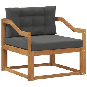 vidaXL Sofa de milieu ext&eacute;rieur Naturel