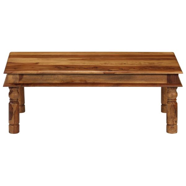 vidaXL Table basse Bois massif 110x60x40 cm