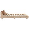 vidaXL Cadre de lit sans matelas 120x190 cm bois de pin massif