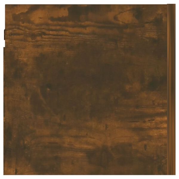 vidaXL Meubles TV muraux 8 pcs Chêne fumé 30,5x30x30 cm