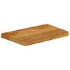 vidaXL Dessus de table à bord vivant 60x20x3,8 cm bois massif manguier