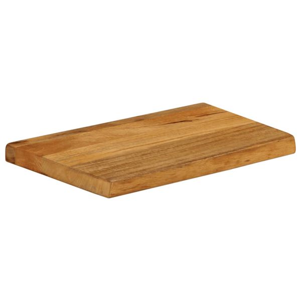 vidaXL Dessus de table à bord vivant 60x20x3,8 cm bois massif manguier