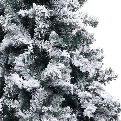 vidaXL Arbre de Noël artificiel pré-éclairé et boules vert 240 cm PVC
