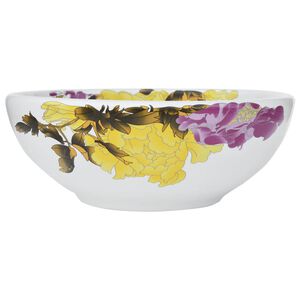 vidaXL Vasque &agrave; poser multicolore rond &Phi;41x14 cm c&eacute;ramique