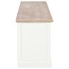 vidaXL Meuble TV Blanc 120x30x40 cm Bois