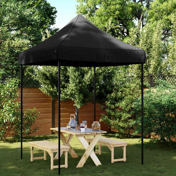 vidaXL Tente de f&ecirc;te Noir 200 x 200 x 306 cm Tissu Oxford