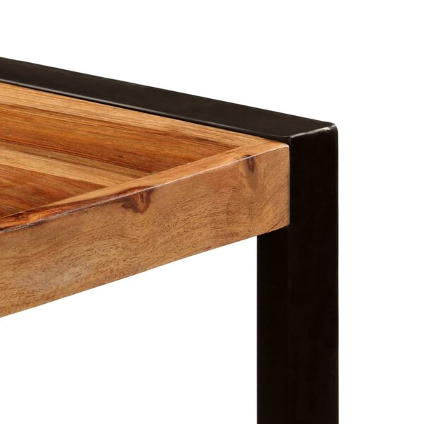 vidaXL Table de salle à manger 180x90x75 cm Bois de Sesham solide