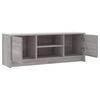vidaXL Meuble TV sonoma gris 102x30x37,5 cm bois d'ingénierie