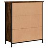 vidaXL Buffet ch&ecirc;ne fum&eacute; 70x30x80 cm bois d'ing&eacute;nierie