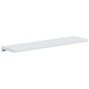 vidaXL Appui de fen&ecirc;tre Blanc 80 x 25 x 4,5 cm PVC