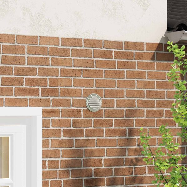 vidaXL Couvre-vent Air 4 pcs Argent 80 mm Acier inoxydable