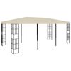 vidaXL Belv&eacute;d&egrave;re 3x6 m Cr&egrave;me