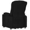 vidaXL Fauteuil Noir Tissu