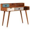 vidaXL Bureau 110x50x90 cm Bois d'acacia solide