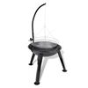 vidaXL Support de barbecue au charbon de bois Rond
