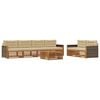 vidaXL Ensemble de canap&eacute;s d'ext&eacute;rieur 7 pc Naturel et Beige