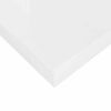 vidaXL &Eacute;tag&egrave;re murale flottante 2 pcs Blanc brillant 90x23,5x3,8cm MDF