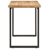 vidaXL Table &agrave; manger 110x55x75 cm bois de manguier massif