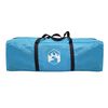 vidaXL Tente de camping tunnel 4 personnes bleu imperm&eacute;able
