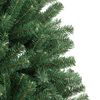 vidaXL Sapin de Noël artificiel à charnières avec support vert 150 cm