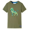 T-shirt pour enfants kaki 140