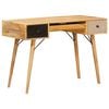 vidaXL Bureau d'&eacute;criture Marron 110 x 55 x 76 cm Bois de mangue massif