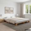 vidaXL Cadre de lit de palette sans matelas 160x200cm bois massif
