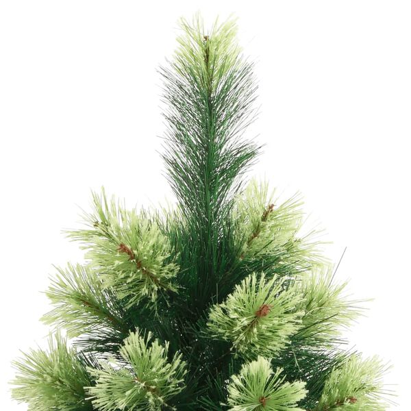 vidaXL Sapin de Noël artificiel à charnières avec support 240 cm