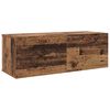 vidaXL Armoire Murale 100 x 36,5 x 35 cm Bois d'ing&eacute;nierie Bois ancien