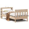 vidaXL Cadre de lit sans matelas 90x200 cm bois de pin massif