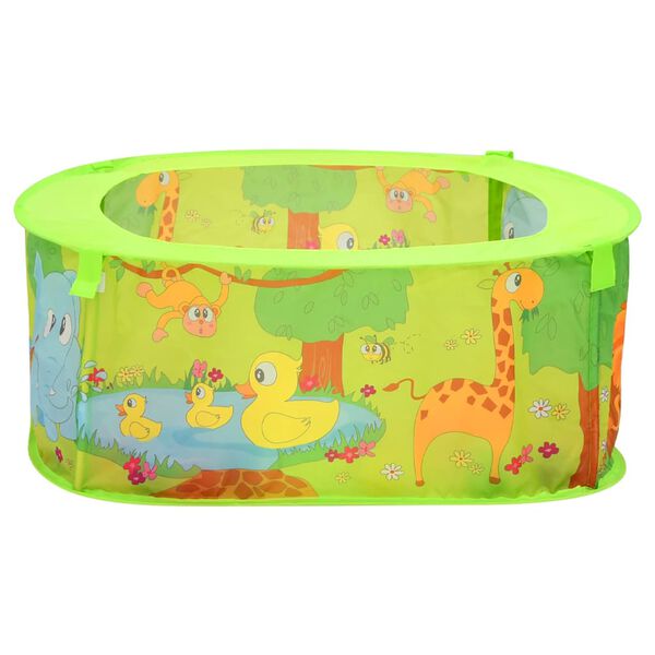 vidaXL Piscine à balles avec 300 balles pour enfants 75x75x32 cm