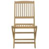 vidaXL Chaises de jardin pliantes lot de 8 48,5x57x90 cm bois d'acacia