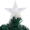 vidaXL Arbre de No&euml;l pr&eacute;-&eacute;clair&eacute; avec support et LED 64 cm fibre optique