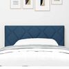 vidaXL T&ecirc;te de lit Bleu 90 cm tissu