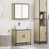 vidaXL Ensemble de meubles de salle de bain 2 pcs chêne sonoma