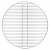 vidaXL Grille de barbecue Argent&eacute; 57 x 57 cm Acier inoxydable