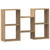 vidaXL &Eacute;tag&egrave;re murale ch&ecirc;ne artisanal 96x18x60 cm bois d'ing&eacute;nierie