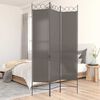 vidaXL Cloison de s&eacute;paration 3 panneaux Anthracite 120x220 cm Tissu