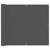 vidaXL &Eacute;cran de balcon Anthracite 100 x 600 cm Tissu Oxford