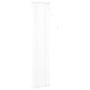 vidaXL Store V&eacute;nitien R&eacute;glable Blanc 213 x 50 cm PVC