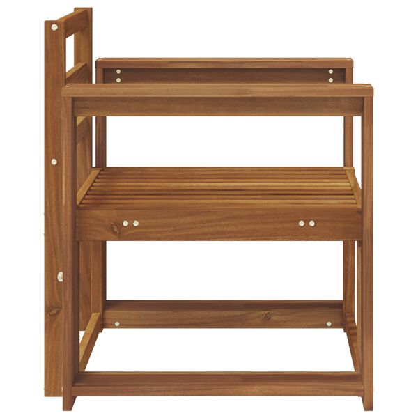 vidaXL Ensemble de canap&eacute;s d'ext&eacute;rieur Bois d'Acacia Massif Naturel