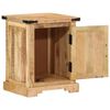 vidaXL Table de chevet 40x35x50 cm bois de manguier massif