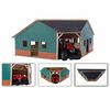 Kids Globe Hangar de ferme &Eacute;chelle 1:16 Bois 610339