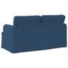 vidaXL Canap&eacute; Bleu Dimensions globales: 144 x 80 x 85 cm (l x P x H)
