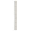 vidaXL Membrane anti-mauvaises herbes blanc 1,5x100 m PP